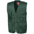 Result Workguard Adventure Safari Waistcoat 11 Pockets Multi-Use Gilet S-2XL