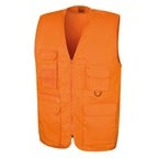 Result Workguard Adventure Safari Waistcoat 11 Pockets Multi-Use Gilet S-2XL