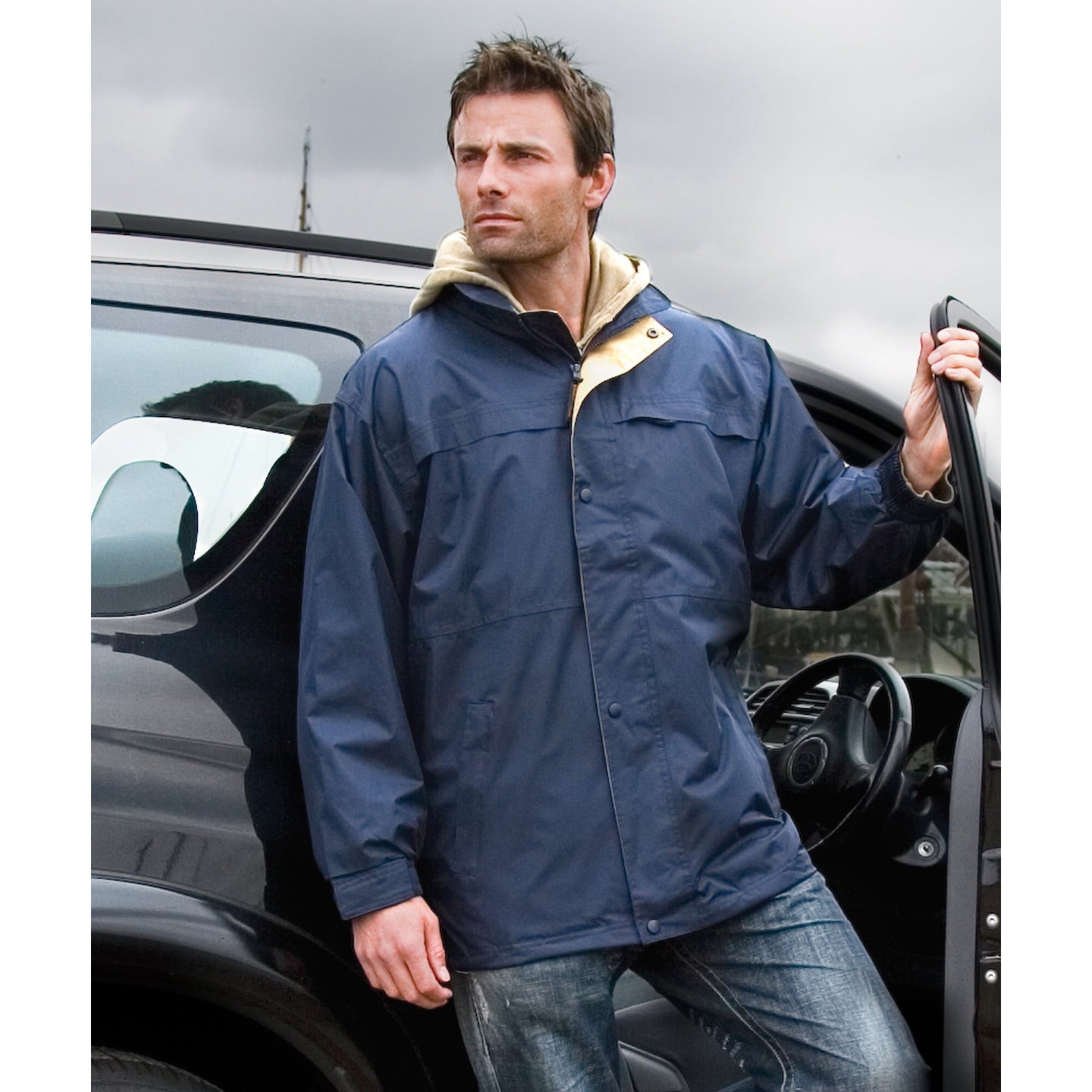 Result Multi-Function Midweight Waterproof Jacket with Concealed Hood & Pockets