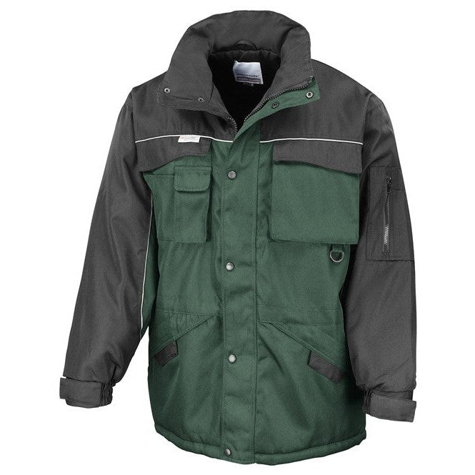Result Workguard Heavy-Duty Combo Coat with Reflective Material and Pockets
