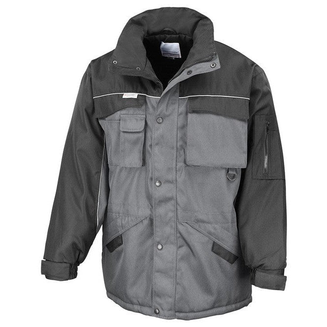 Result Workguard Heavy-Duty Combo Coat with Reflective Material and Pockets