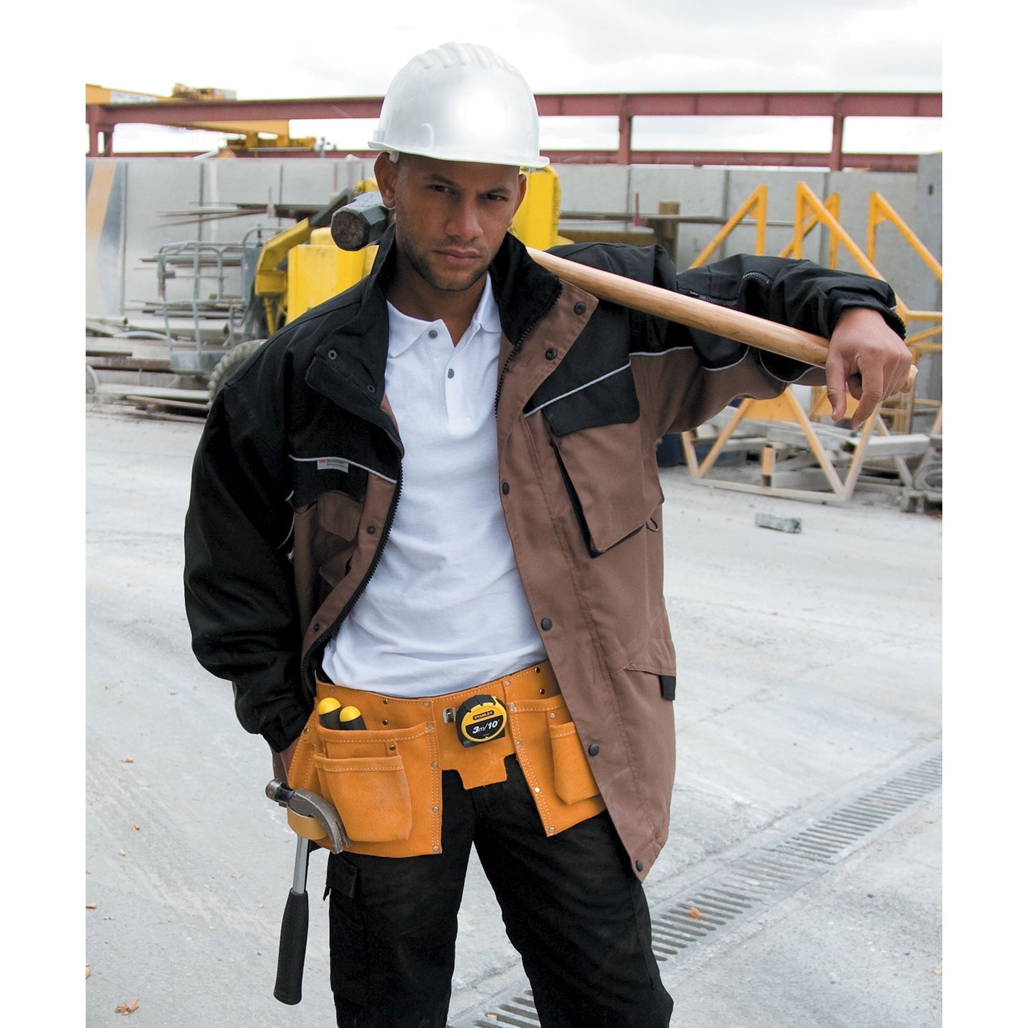 Result Workguard Heavy-Duty Combo Coat with Reflective Material and Pockets