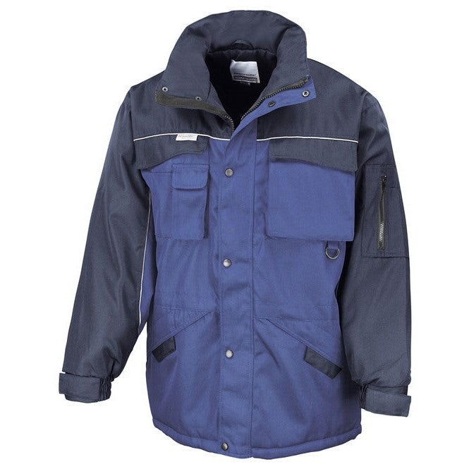 Result Workguard Heavy-Duty Combo Coat with Reflective Material and Pockets
