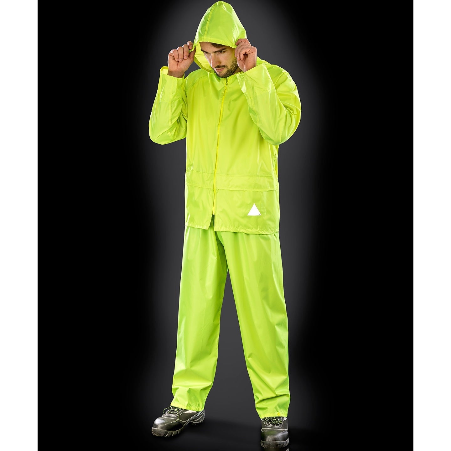 Result Waterproof Jacket and Trouser Set with Taped Seams and Hooded Design
