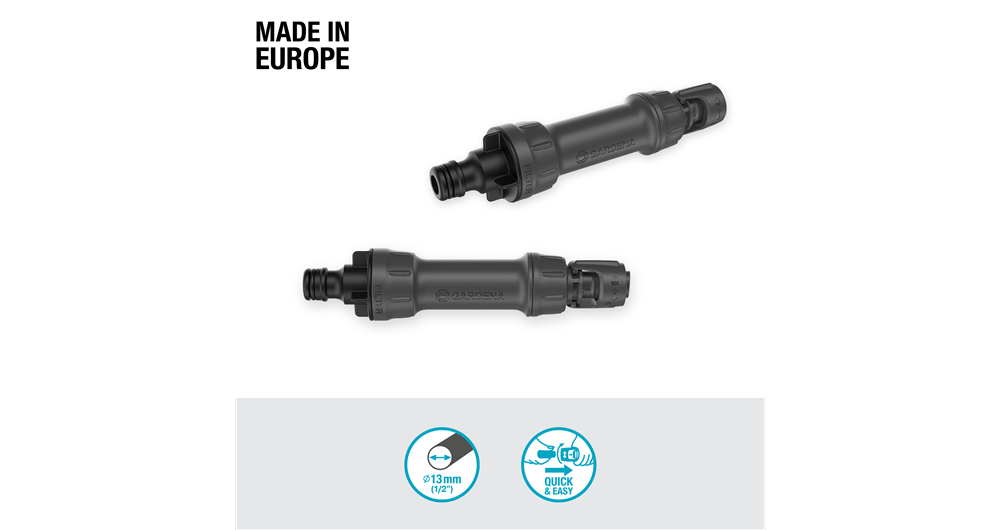 Gardena Tap Fitting 1/2" 13mm to 3/4" Thread for Micro-Drip System