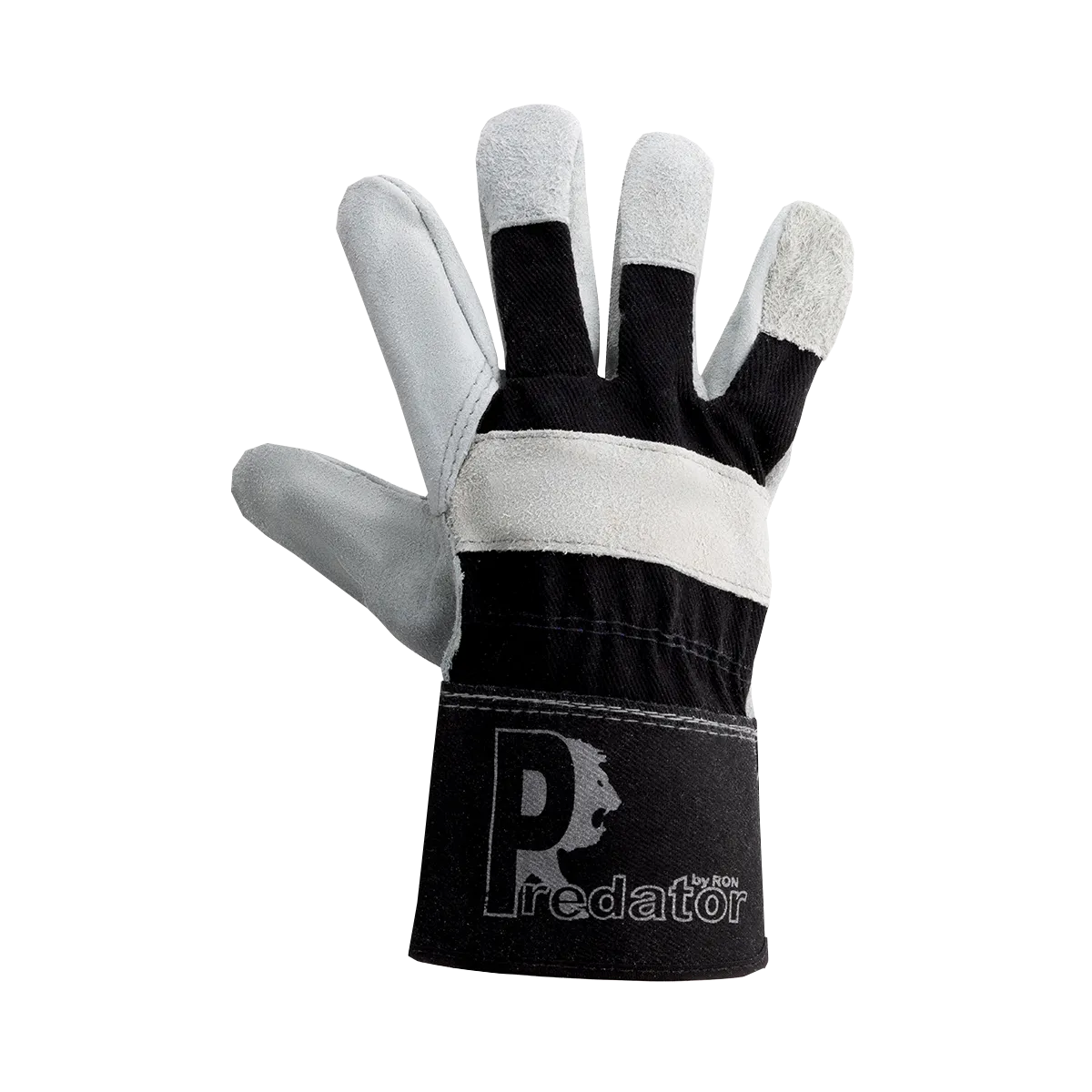 Predator Power Plus Rigger Gloves Heavy-Duty Leather Rubberised Cuff 11.5