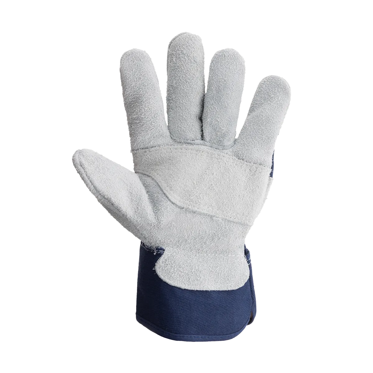 Predator Rigger Gloves Split Leather Durable Pasted Cuff Cotton Liner EN388