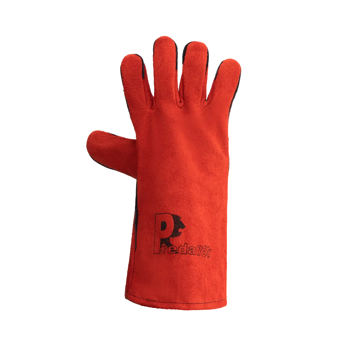 Predator Lightning Mig Gauntlet Gloves Split-Leather Cotton Liner EN Standards