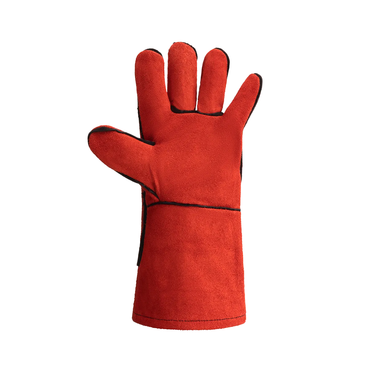 Predator Lightning Mig Gauntlet Gloves Split-Leather Cotton Liner EN Standards