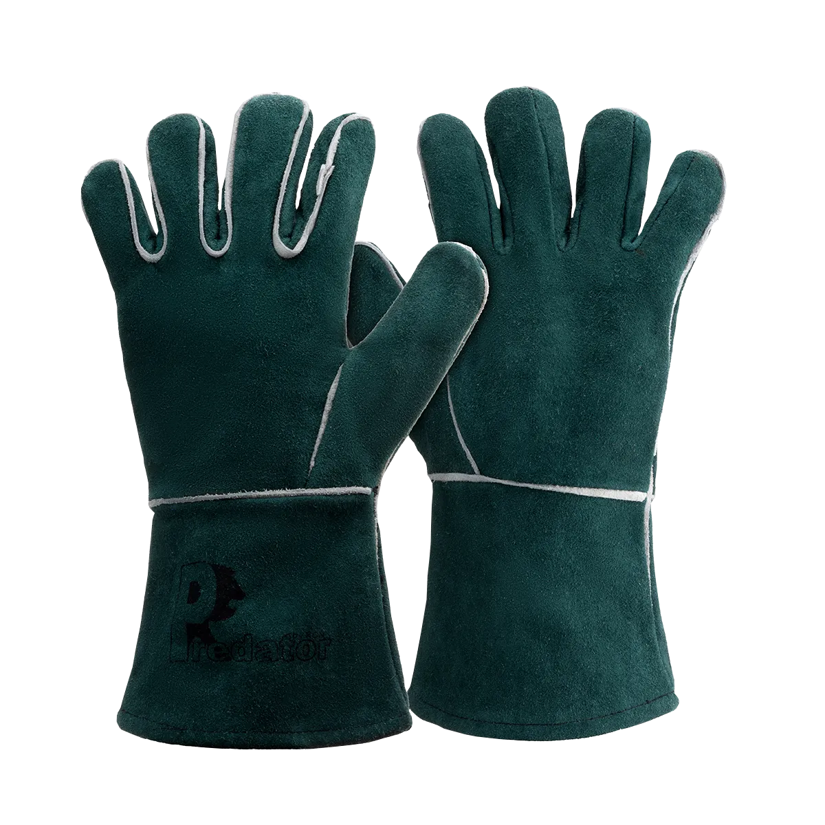 Predator Lightning Reversible Mig Gauntlet Gloves with Cotton Liner and Leather