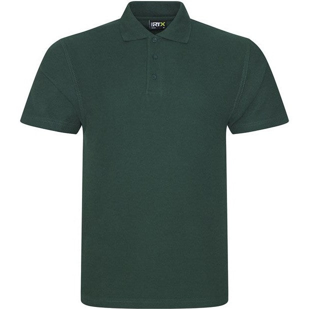Prortx Pro Polo Bottle Green Workwear Uniform Twin-Needle Stitching Sizes XS-8XL