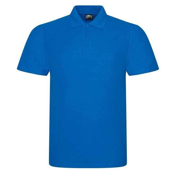 Prortx Pro Polo Sapphire Blue Workwear Uniform Twin-Needle Stitching  XS-8XL