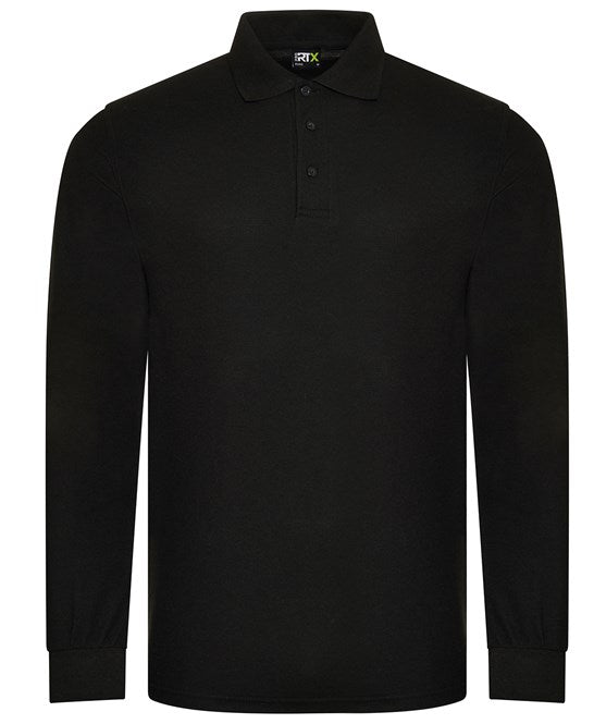 Prortx Pro Long Sleeve Polo Shirt 50% Cotton Workwear Cuffed Hem Sizes S-4XL