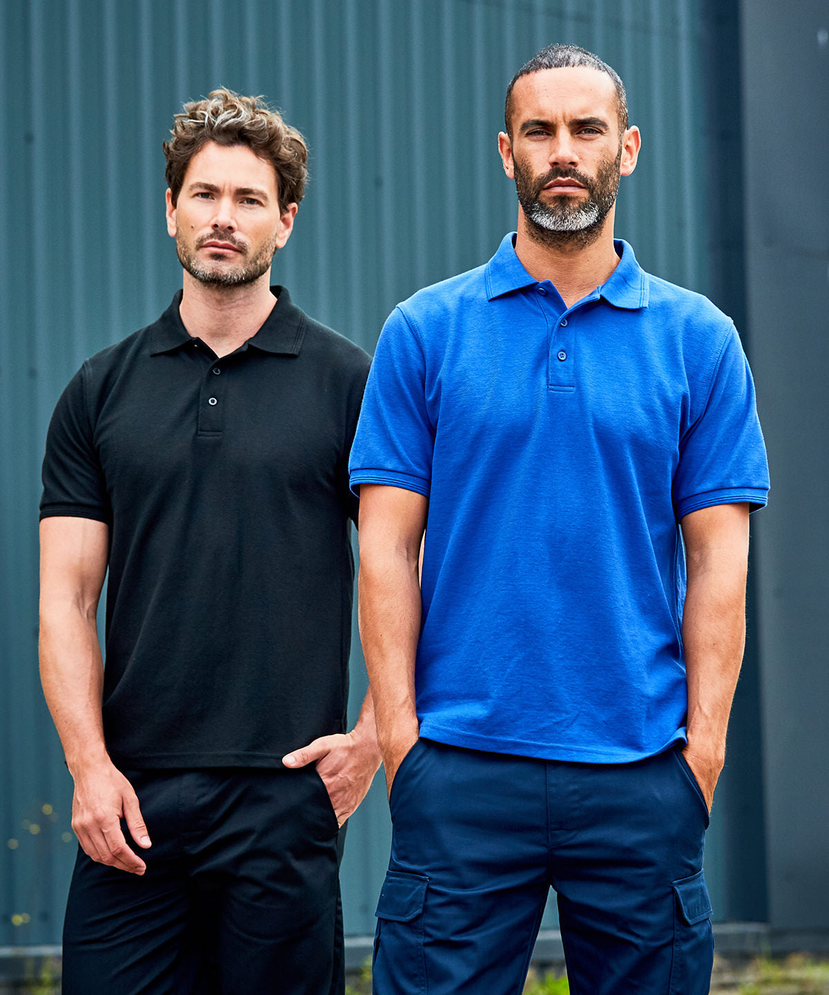 Prortx Pro Premium Polo Shirt Heavyweight Fabric Ottoman Cuffs Side Vents
