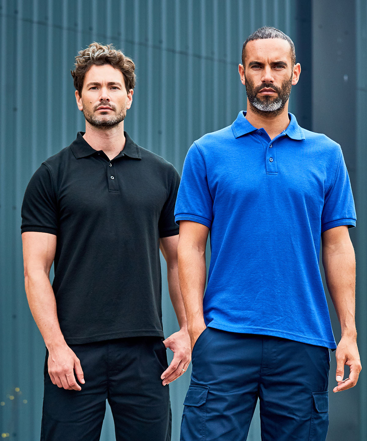 Prortx Pro Premium Polo Shirt Heavyweight Fabric Ottoman Cuffs Side Vents