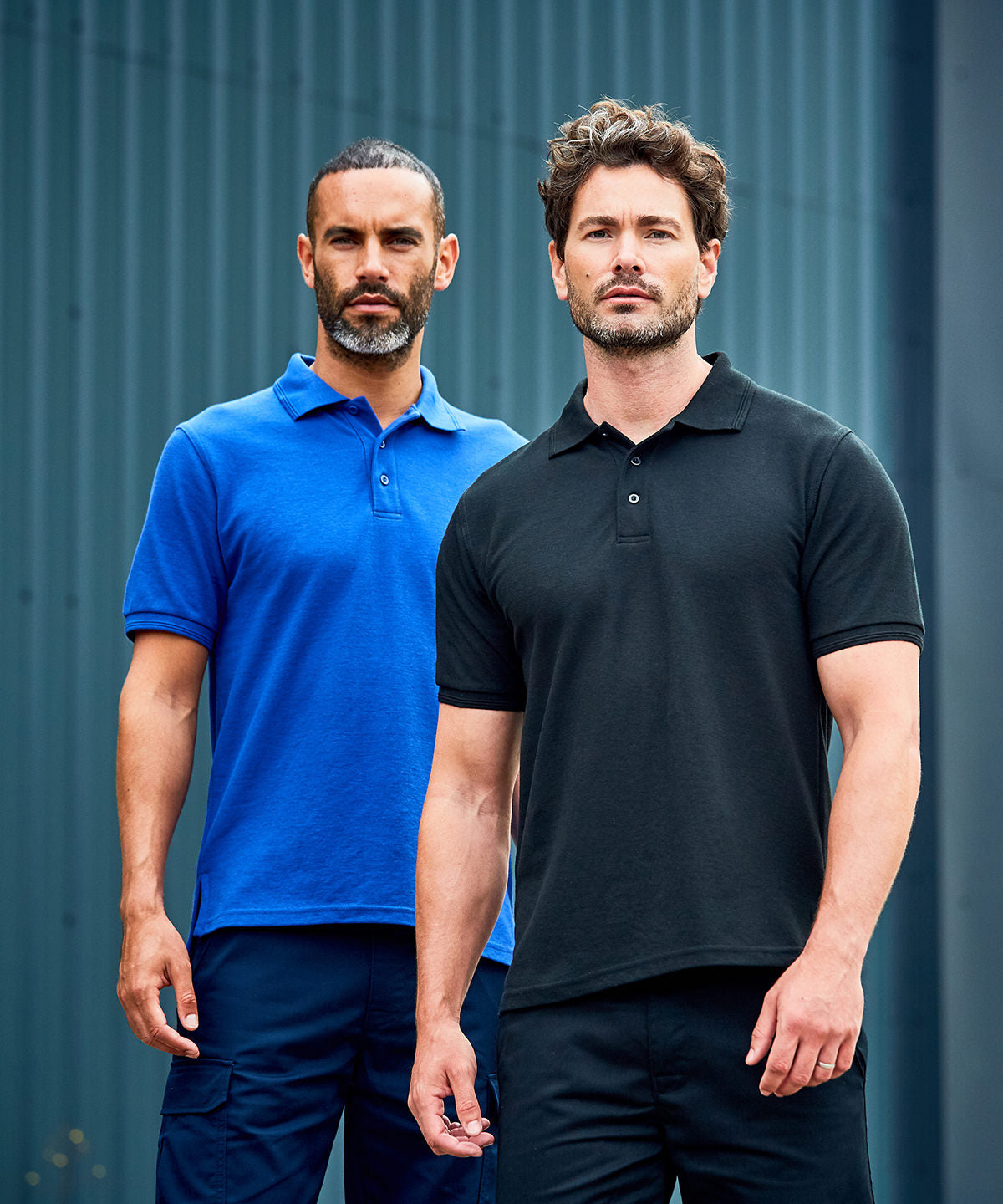 Prortx Pro Premium Polo Shirt Heavyweight Fabric Ottoman Cuffs Side Vents