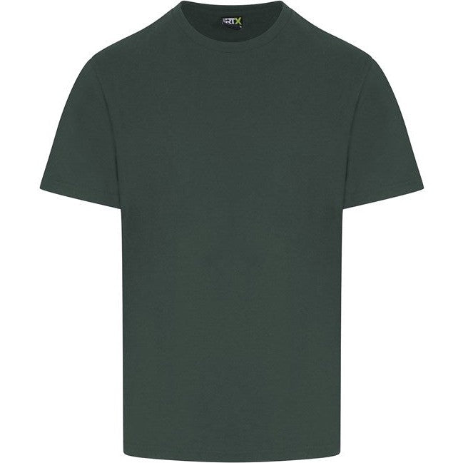 Prortx Pro T-Shirt Bottle Green Durable Polycotton Workwear Short Sleeve