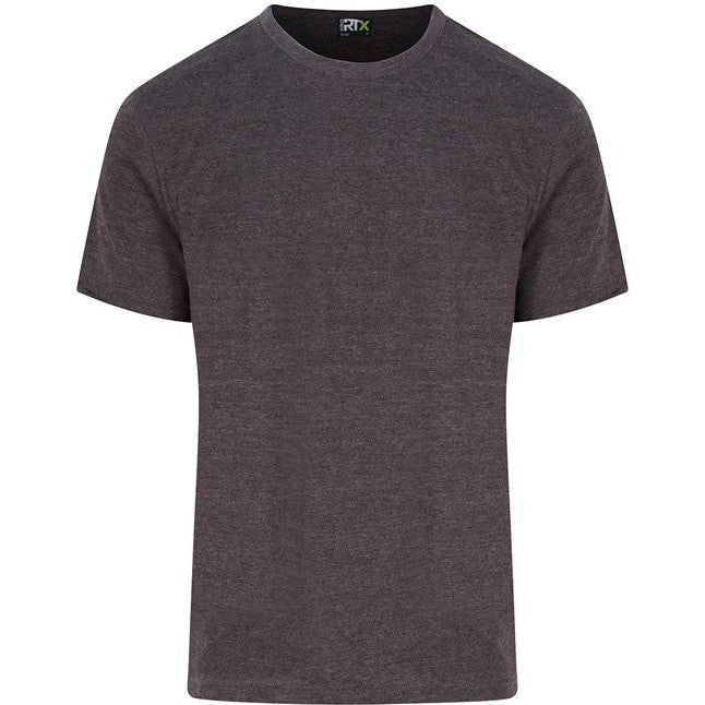 Prortx Pro T-Shirt Charcoal Durable Polycotton Workwear Short Sleeve XS-6XL