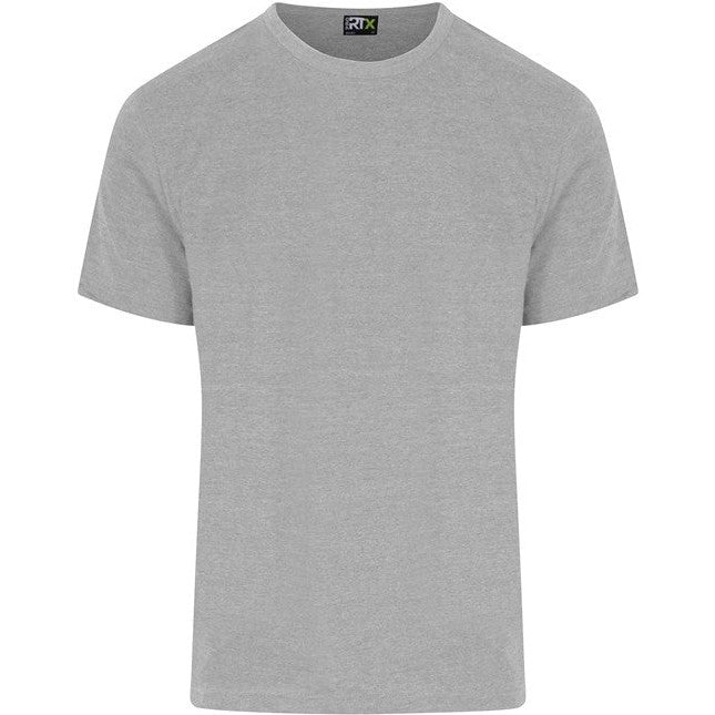 Prortx Pro T-Shirt Heather Grey Durable Polycotton Workwear Short Sleeve