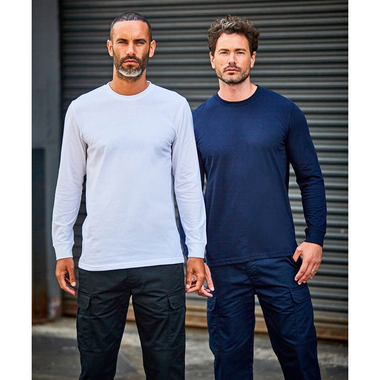 Prortx Pro Long Sleeve T-Shirt Classic Fit Cuffed Sleeves Durable Workwear