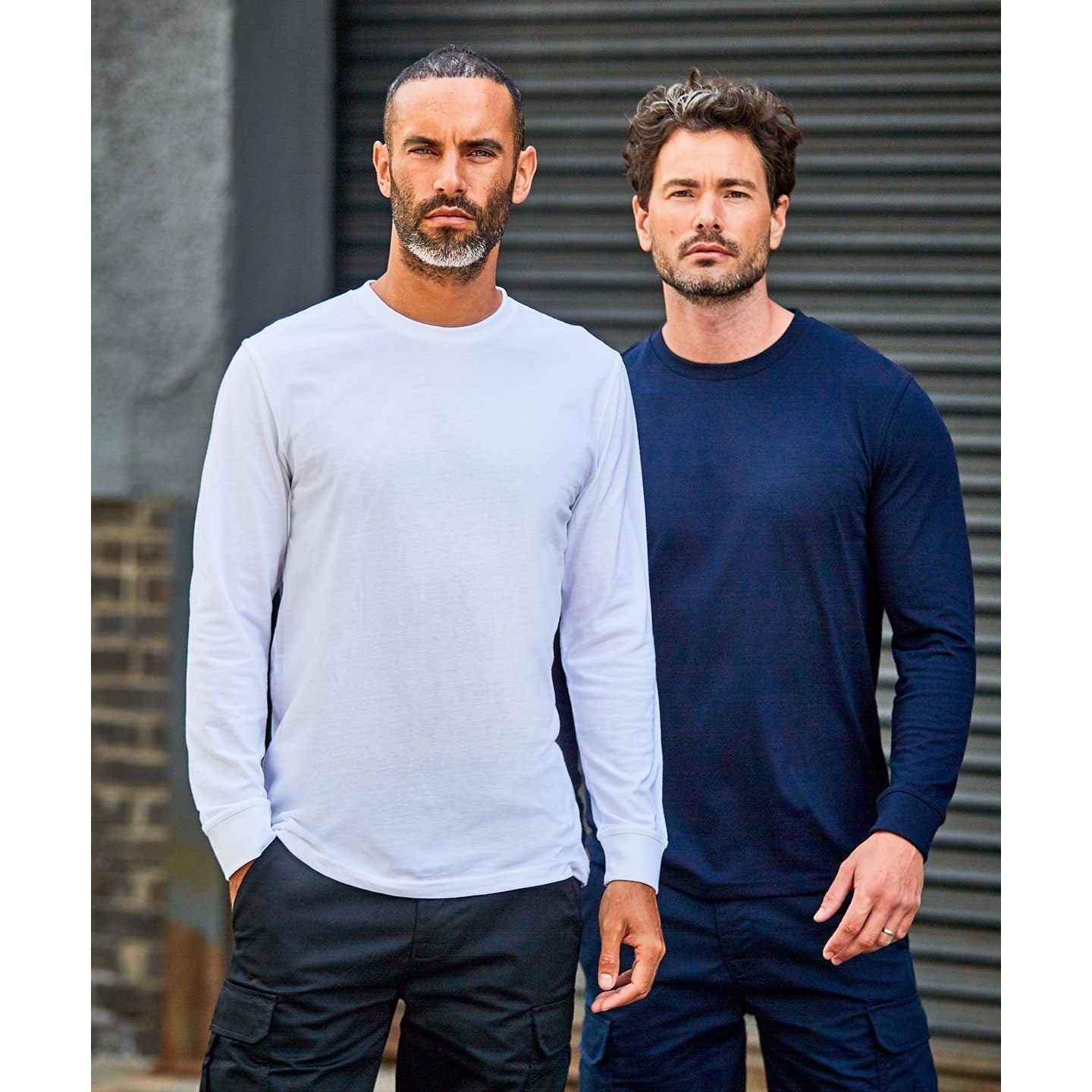 Prortx Pro Long Sleeve T-Shirt Classic Fit Cuffed Sleeves Durable Workwear