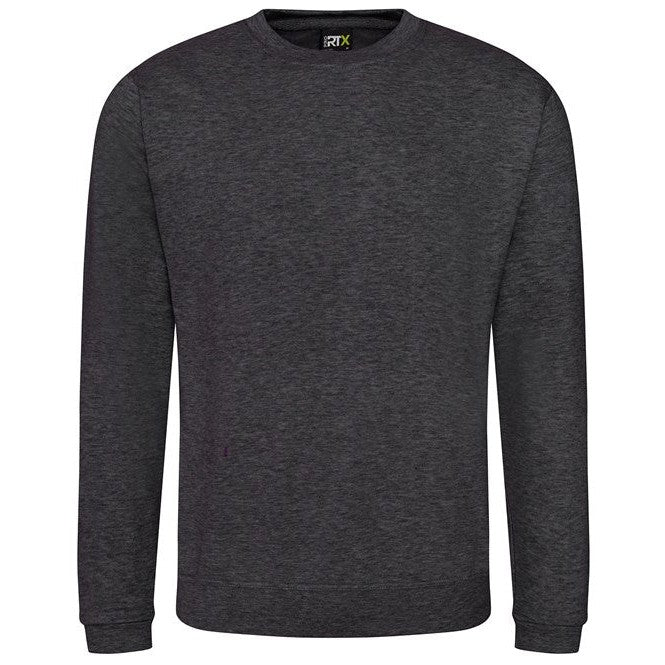 Prortx Pro Sweatshirt Charcoal Modern Fit Durable Workwear Uniform Sizes S-7XL