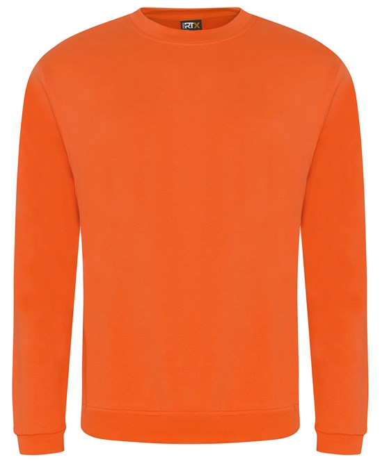 Prortx Pro Sweatshirt Orange Comfortable Fit Durable Workwear Uniform S-7XL