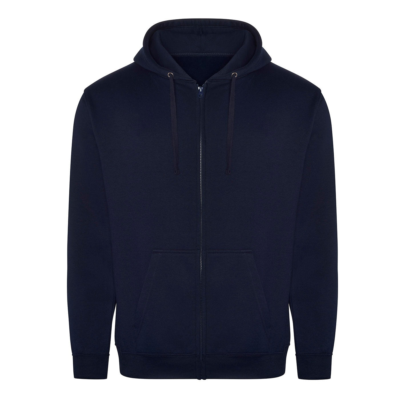 Prortx Pro Zip Hoodie Durable Polycotton Fleece Fully Lined Hood Workwear S-4XL
