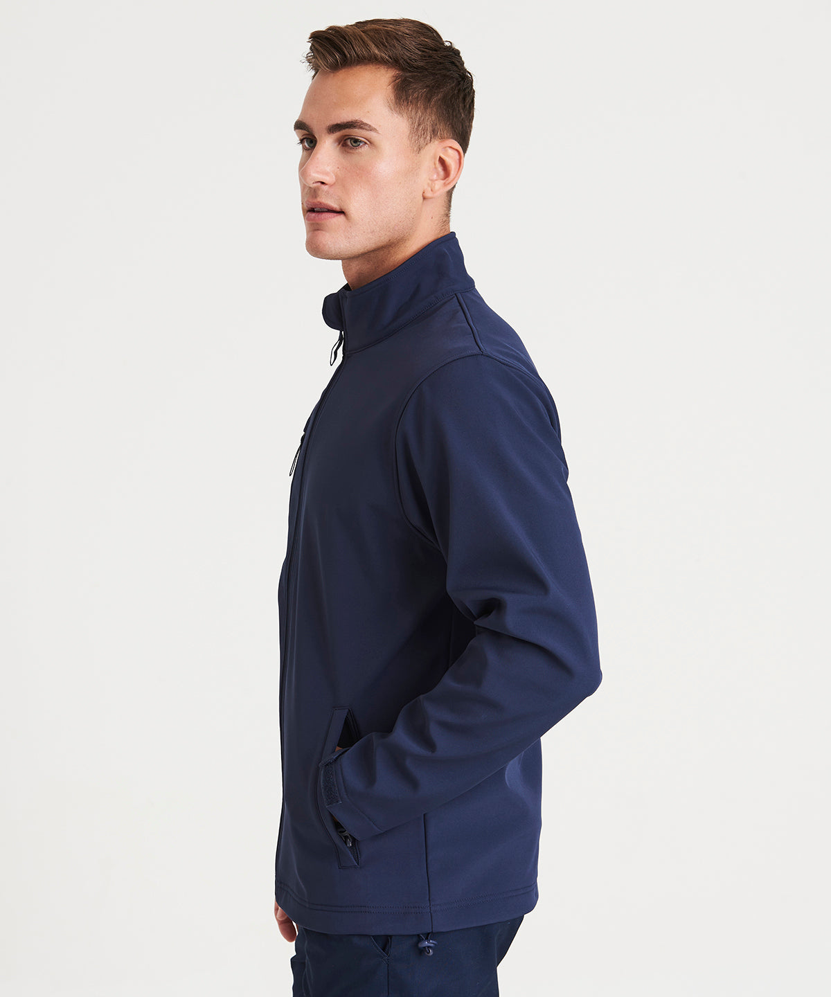 Prortx Pro Three-Layer Softshell Jacket Windproof Showerproof Adjustable Fit
