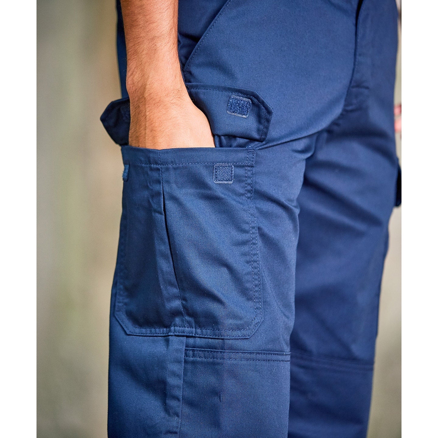 Prortx Pro Workwear Cargo Trousers with Knee Pad Pockets, Multiple Sizes