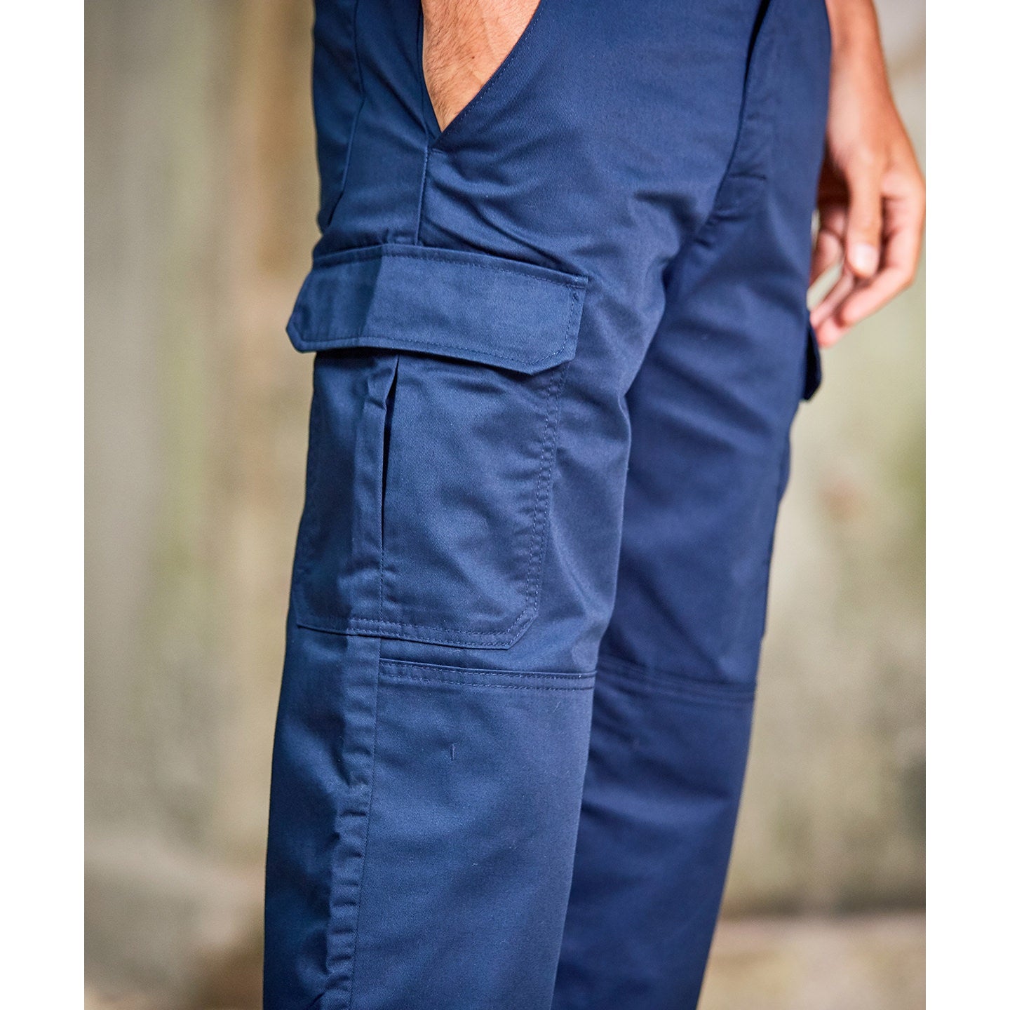 Prortx Pro Workwear Cargo Trousers with Knee Pad Pockets, Multiple Sizes