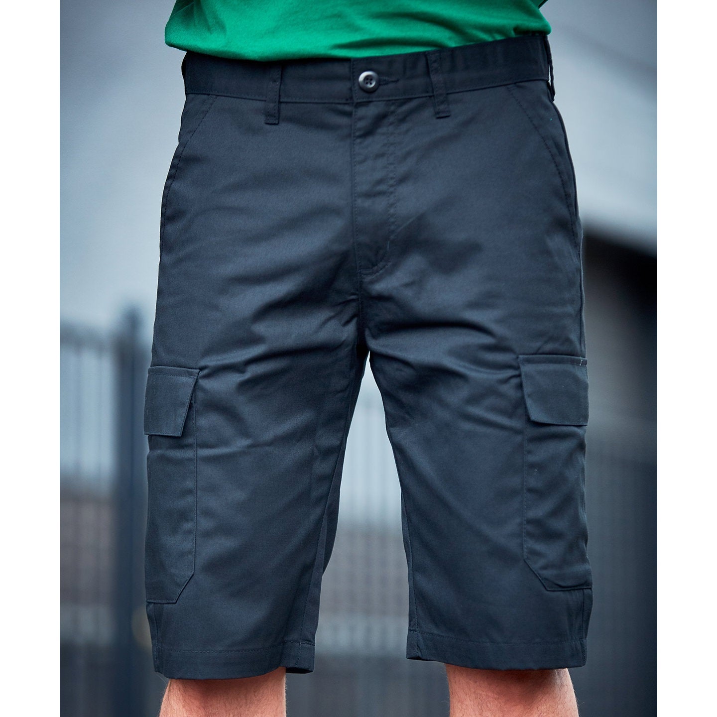Prortx Pro Cargo Shorts Multi-Pocket Poly Cotton Workwear Ideal for Summer