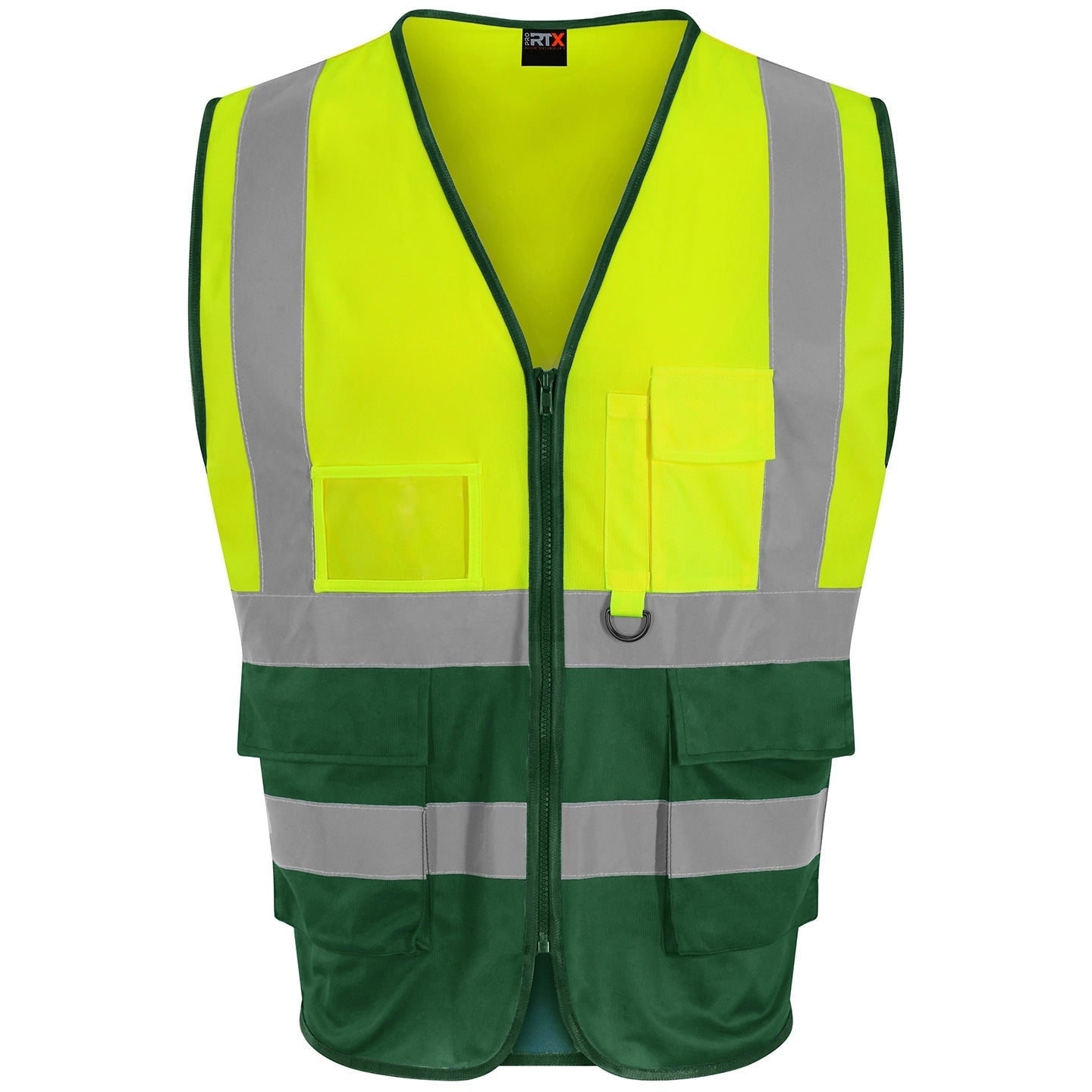 Prortx High Visibility Executive Waistcoat with ID Pocket & Reflective Tape
