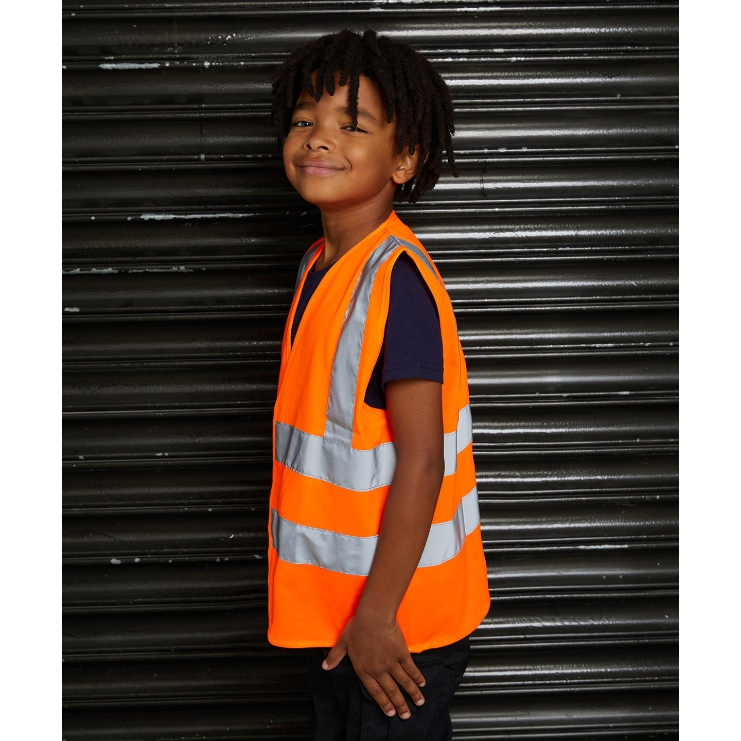 Prortx High Visibility Kids Waistcoat Vest EN 1150 Reflective Safety Gear