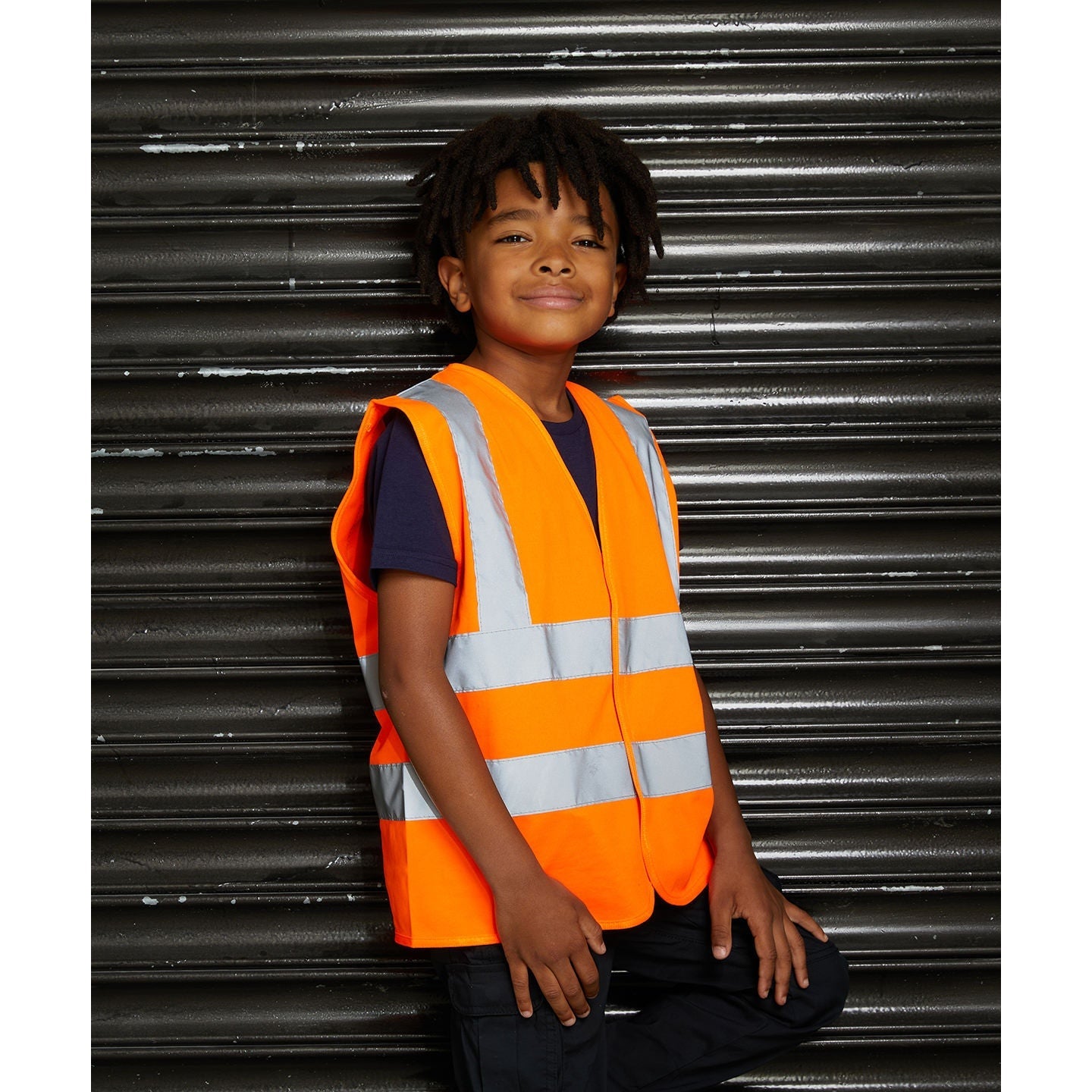 Prortx High Visibility Kids Waistcoat Vest EN 1150 Reflective Safety Gear