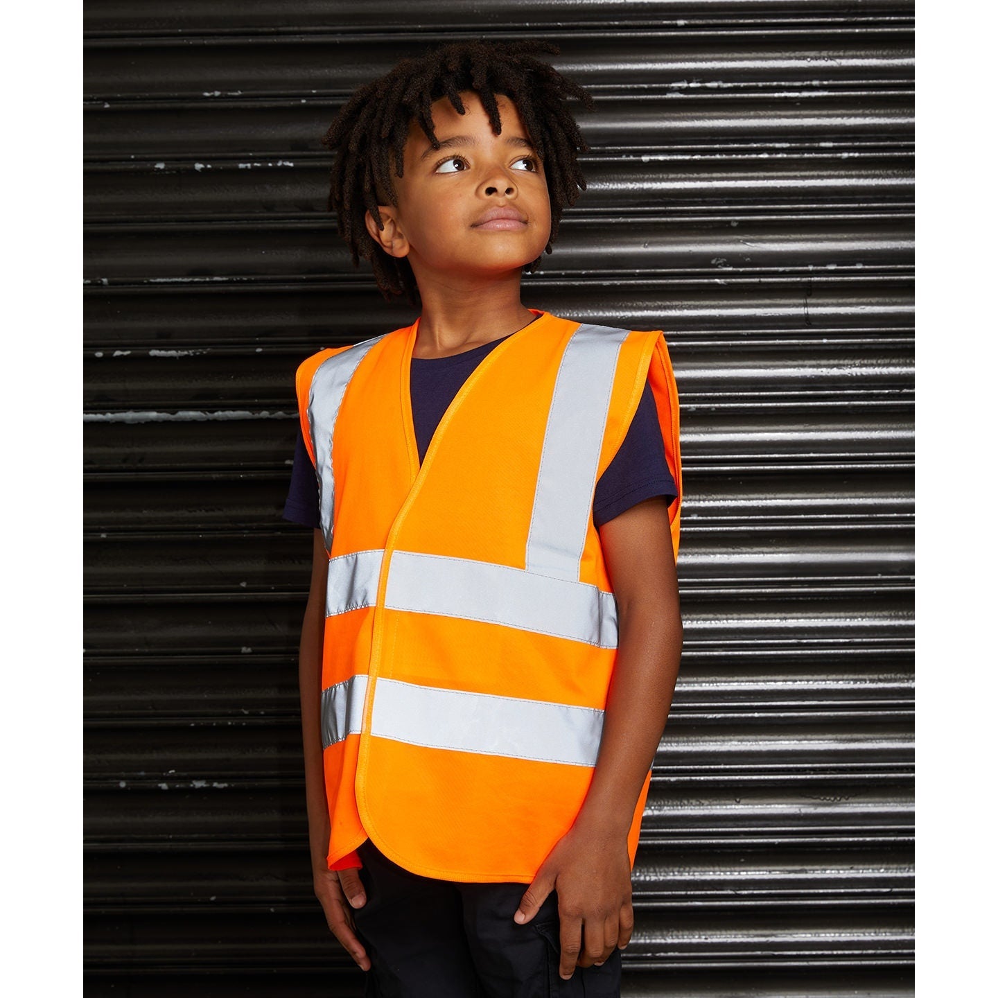 Prortx High Visibility Kids Waistcoat Vest EN 1150 Reflective Safety Gear
