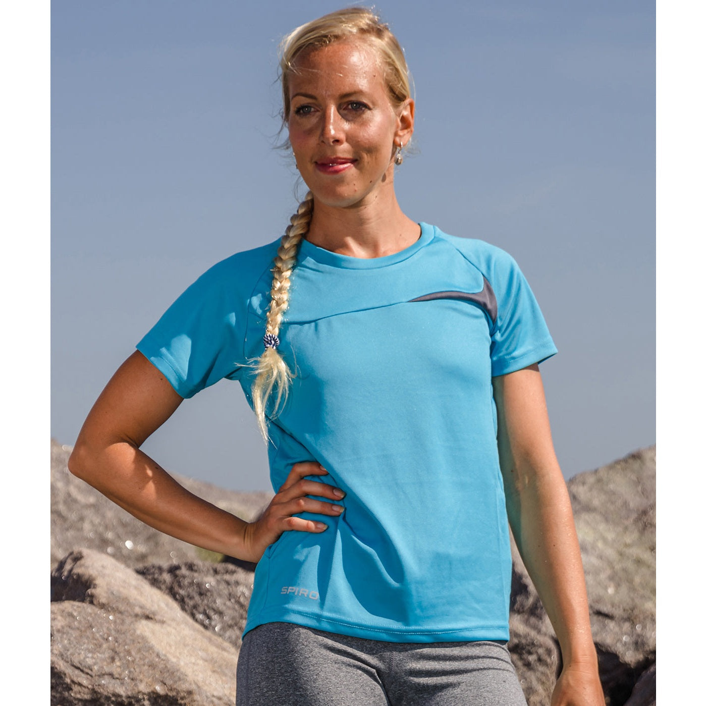 Spiro Women's Dash Training Shirt Cool-Dry Performance Lightweight XS-XL