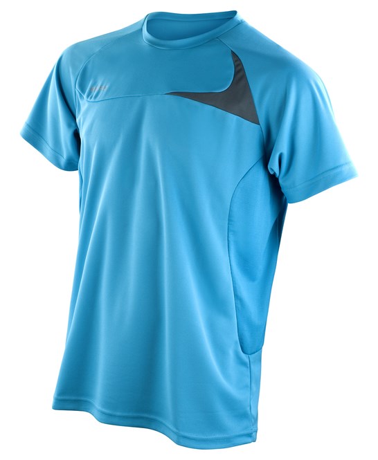 Spiro Dash Lightweight Training Shirt Cool-Dry Performance Fabric Breathable