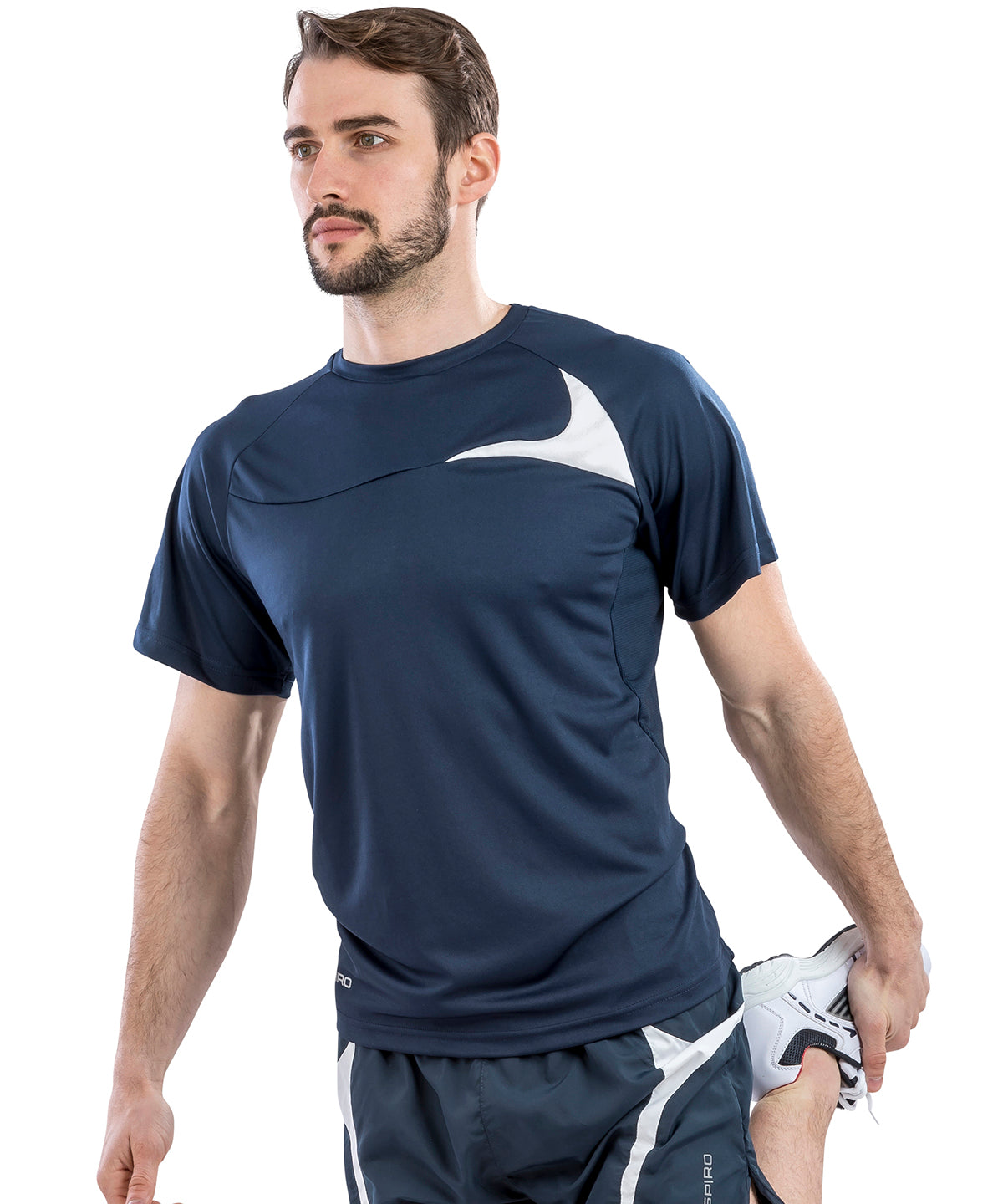 Spiro Dash Lightweight Training Shirt Cool-Dry Performance Fabric Breathable