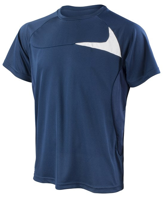 Spiro Dash Lightweight Training Shirt Cool-Dry Performance Fabric Breathable