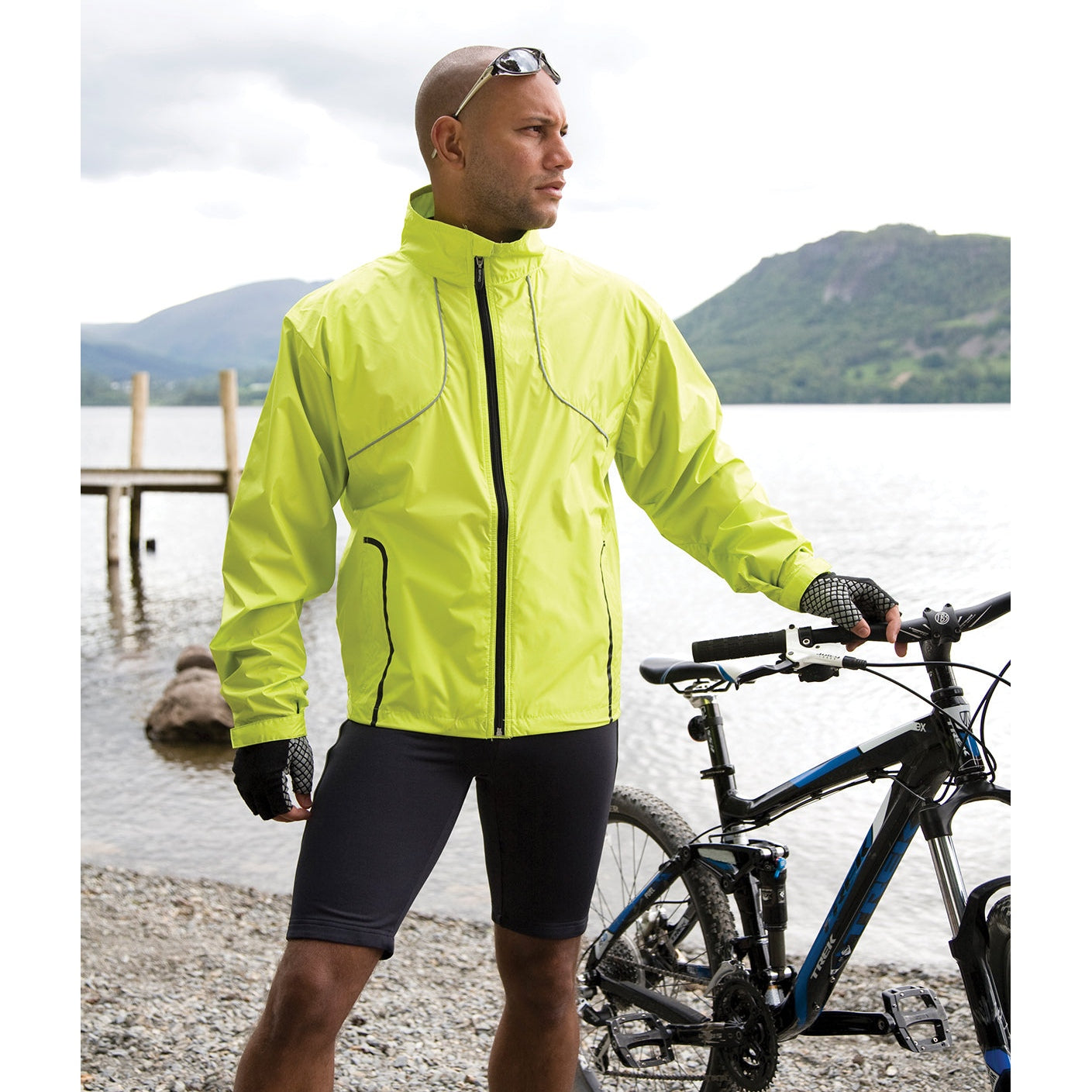 Spiro Crosslite Lightweight Waterproof Trail Track Jacket Breathable Windproof