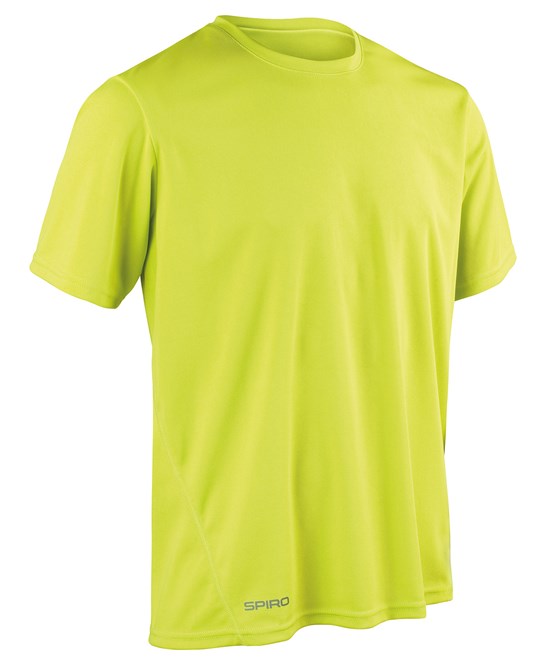 Spiro Quick-Dry Short Sleeve T-Shirt Lightweight Moisture Wicking Athletic Wear