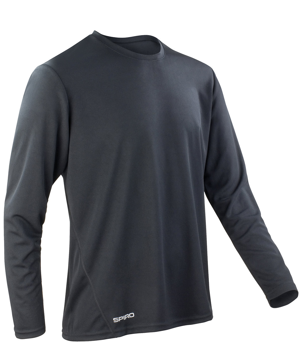 Spiro Quick-Dry Long Sleeve T-Shirt Lightweight Athletic Base Layer S-2XL