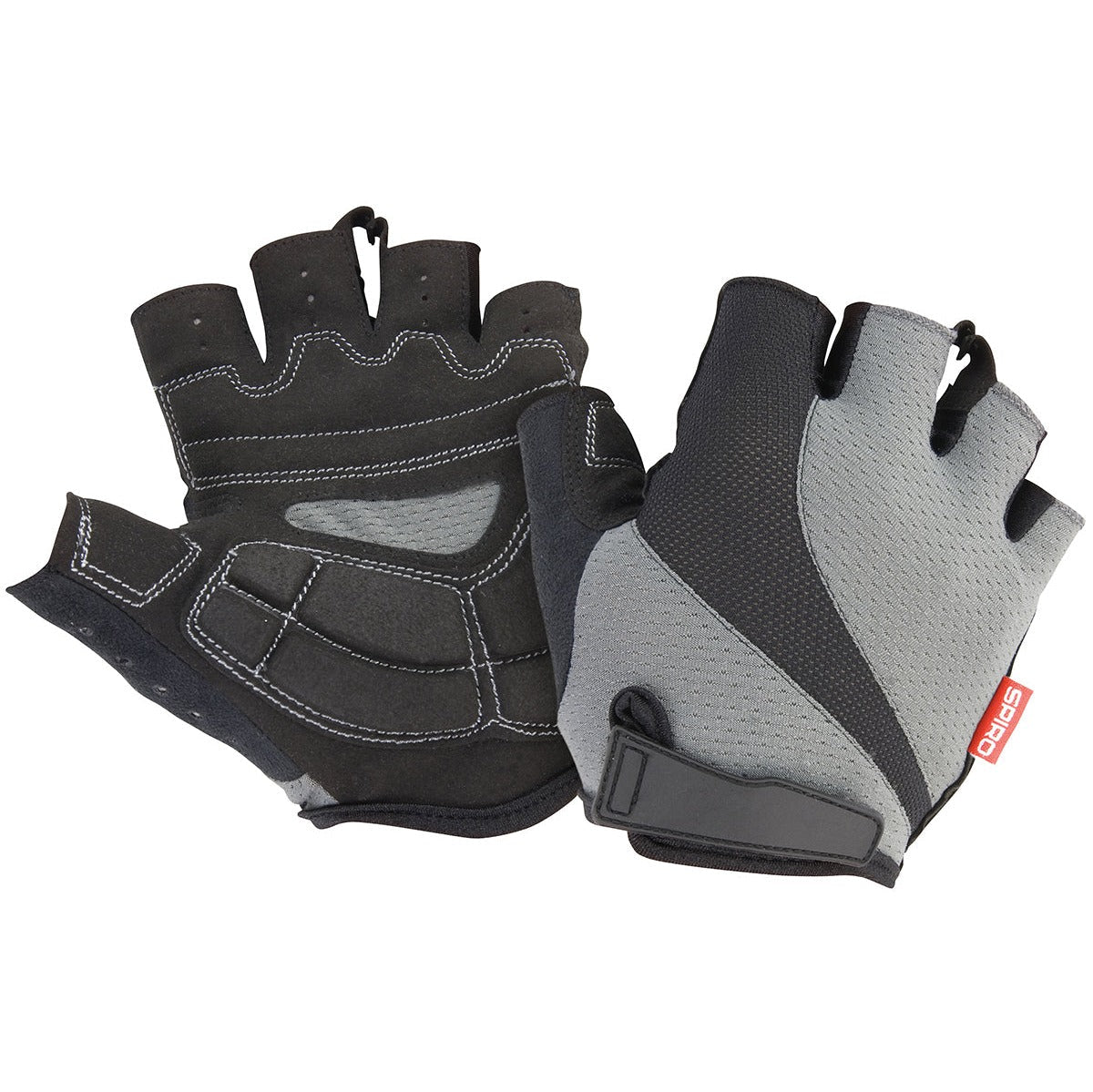 Spiro Lightweight Fingerless Bike Gloves with Padded Palm and Grip