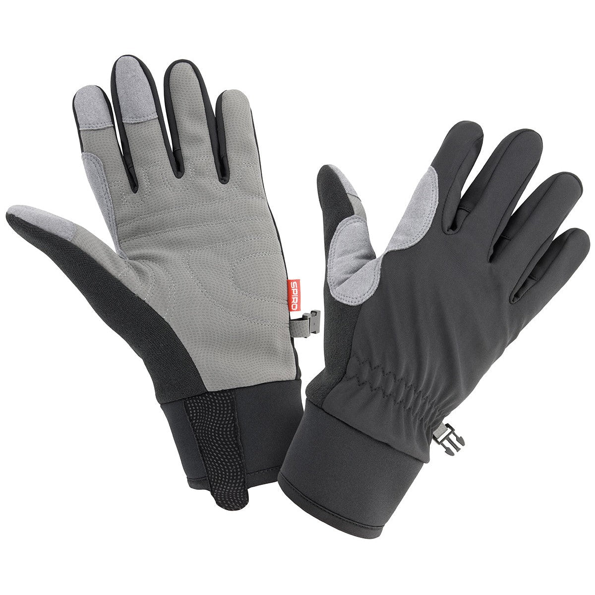 Spiro Long Bike Gloves with PU Padded Palm, Warm & Comfortable Cycling Gear