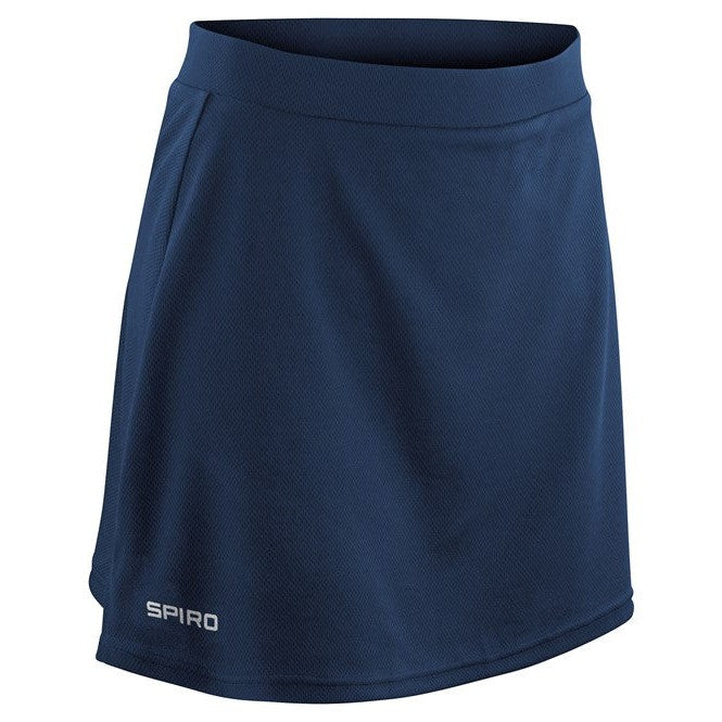 Spiro Women's Lightweight Breathable Skort with Integral Sport Pant Size S-2XL