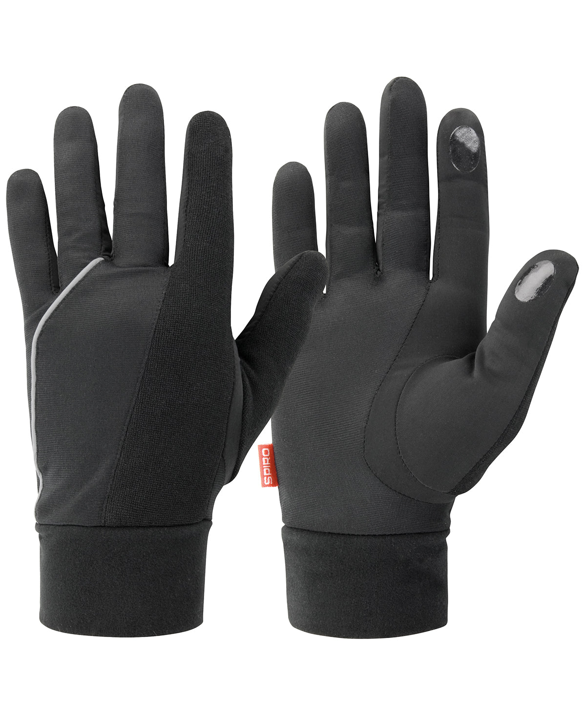 Spiro Elite Running Gloves Lightweight Warm Media Digits Unisex S M L