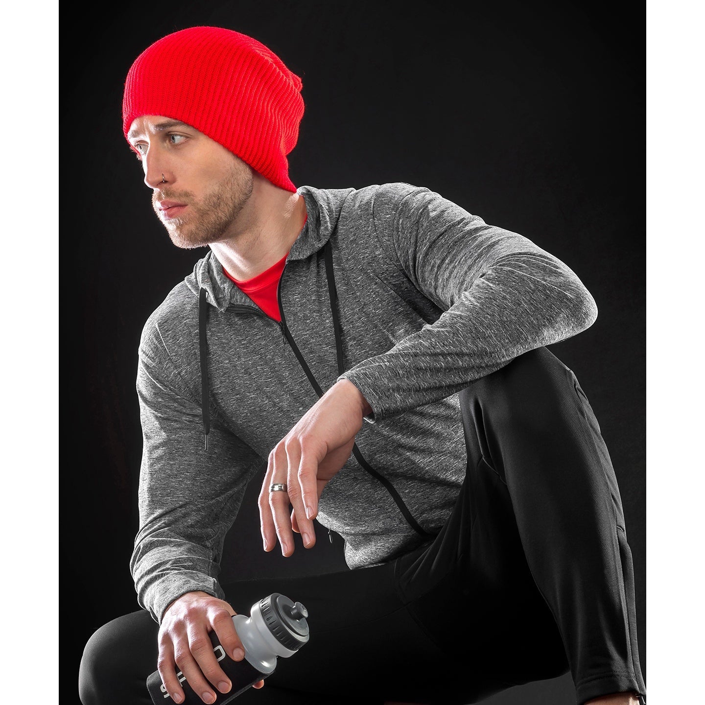 Spiro Hooded Tee Jacket Lightweight Quick-Dry Super Stretch Fabric Sizes S-3XL