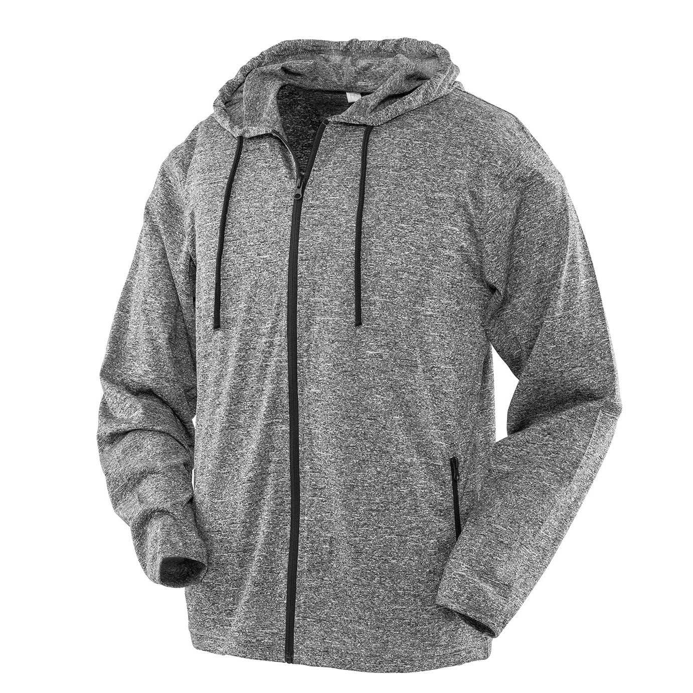Spiro Hooded Tee Jacket Lightweight Quick-Dry Super Stretch Fabric Sizes S-3XL