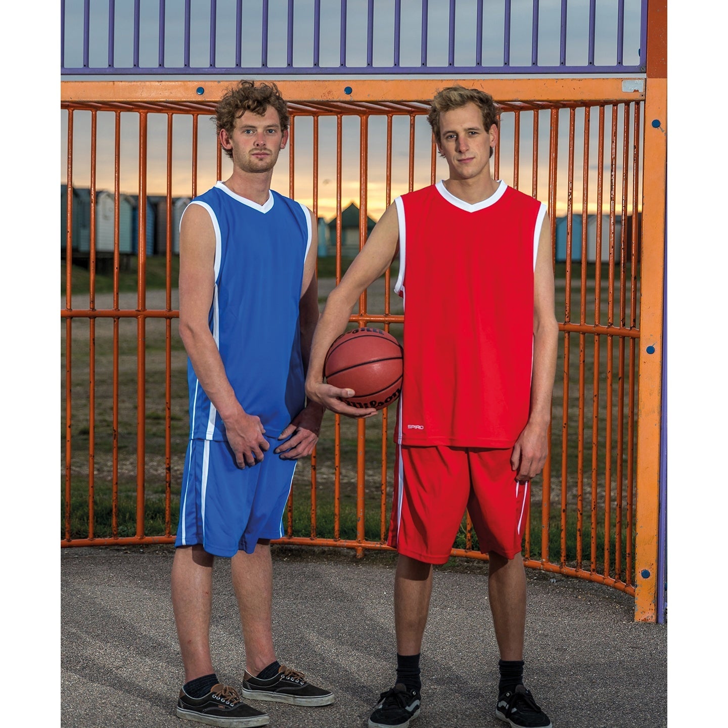 SPIRO Quick-Dry Basketball Shorts Lightweight Breathable Elastic Waist